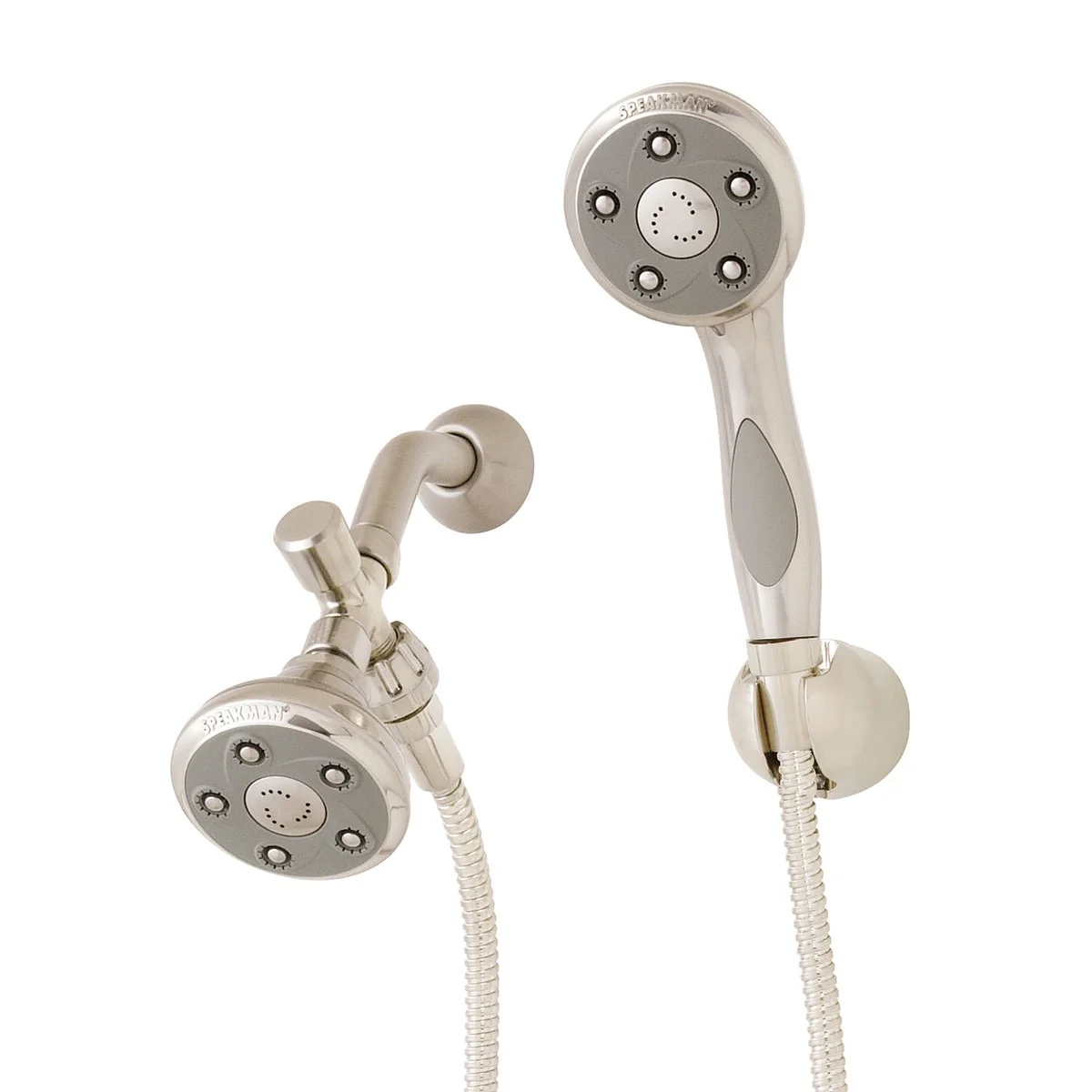 Speakman VS-112007 Napa Anystream 2.5 GPM Handheld Shower and Shower Head Combo, Polished Chrome