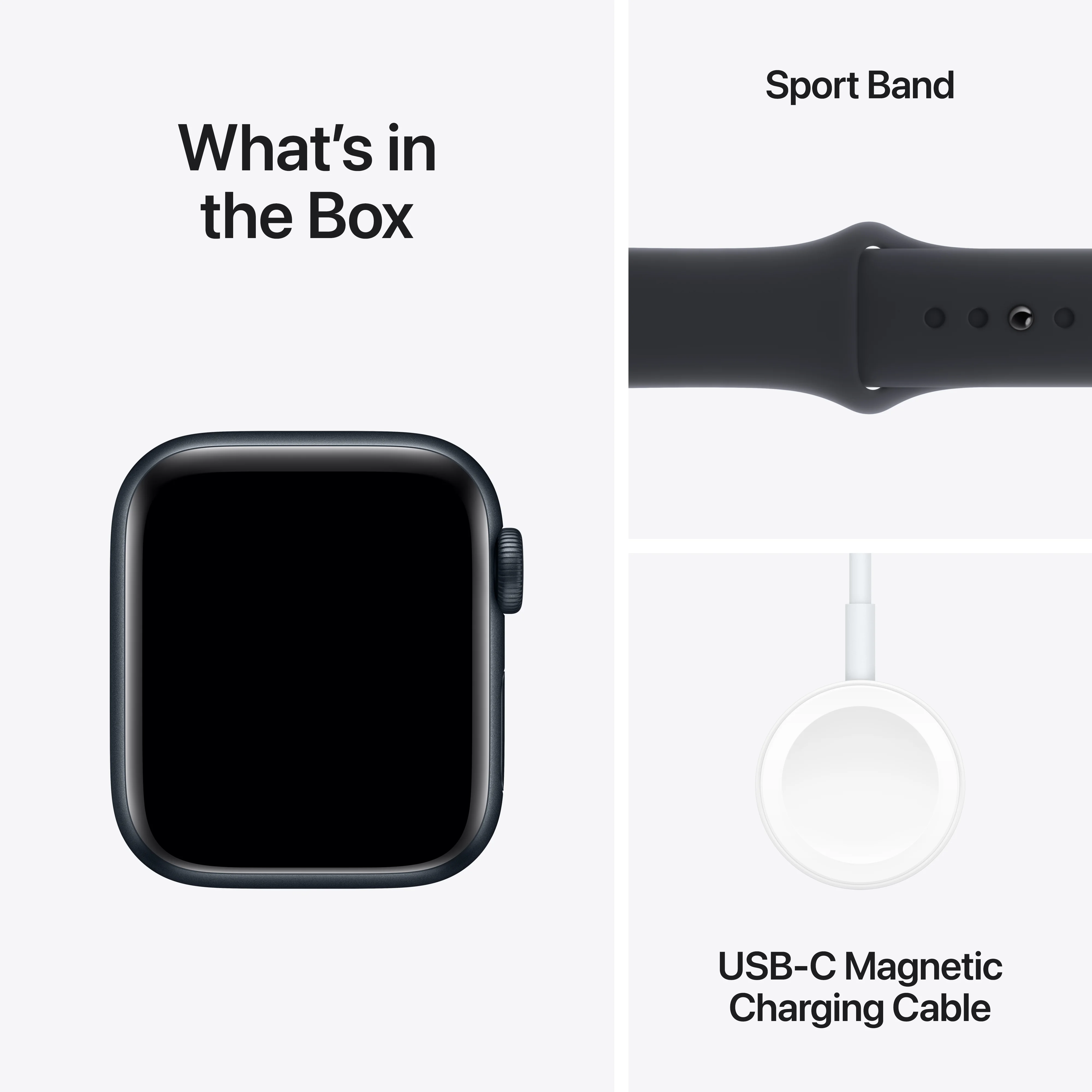 Apple Watch SE (2nd Gen) GPS + Cellular 40mm Midnight Aluminum Case with Midnight Sport Band - S/M. Fitness & Sleep Tracker, Crash Detection