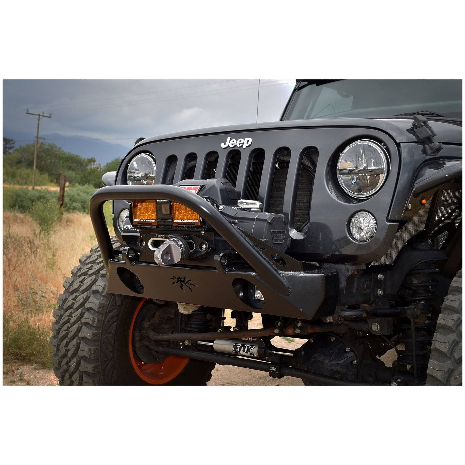 Poison Spyder 17-16-021-DBP1 BFH II Front Bumper w/Brawler Bar