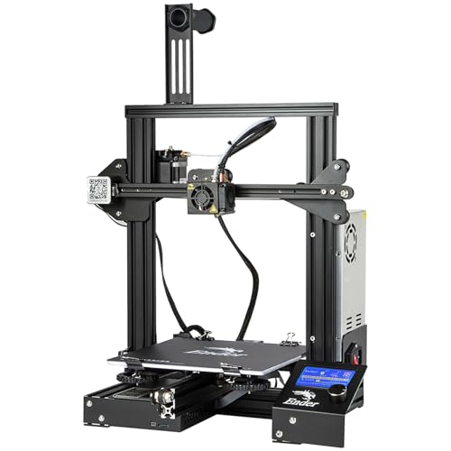 Official Creality Ender 3 3D Printer with Resume Printing, Stable Power Supply, Precise Printing, and V-Slot Rails, DIY 3D Printer