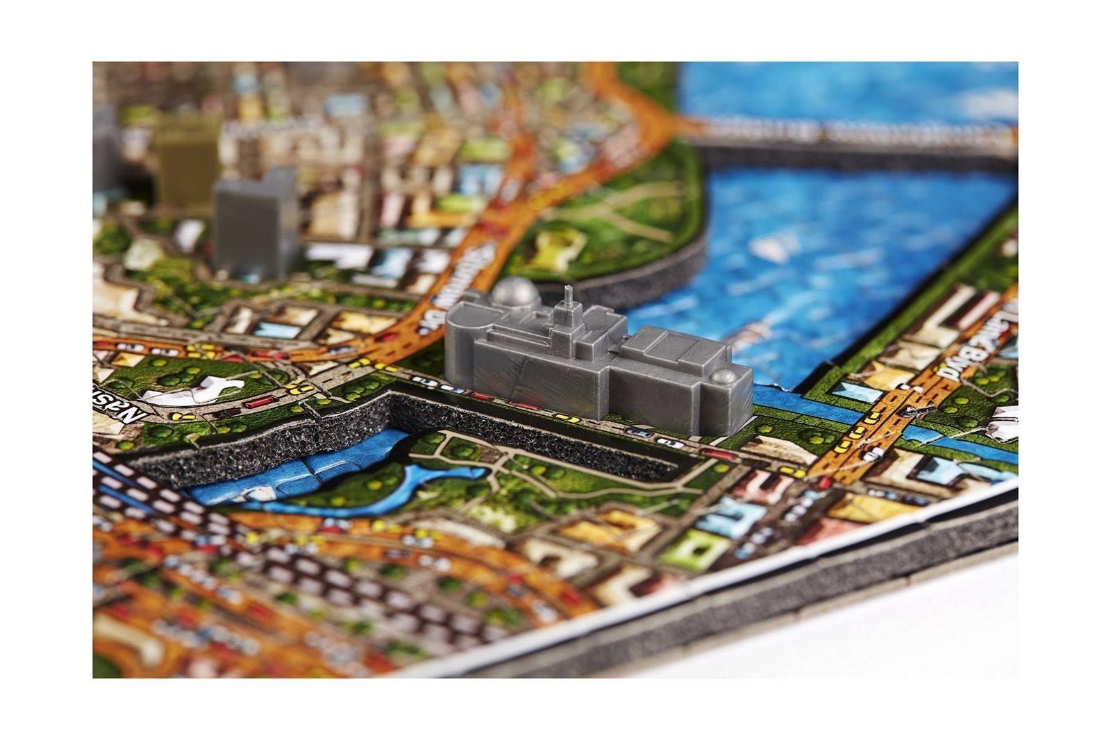 4D Cityscape Puzzle - Boston, USA