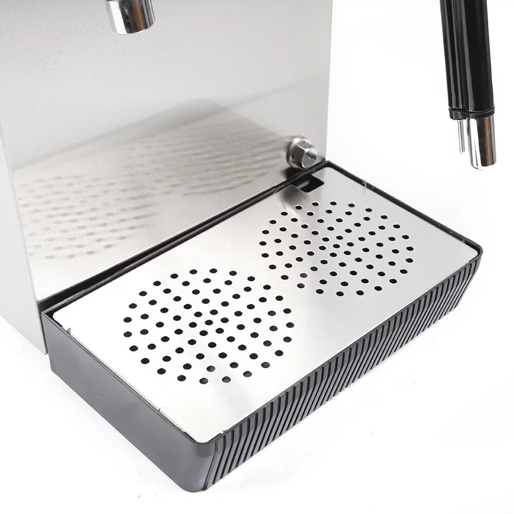 Miumaeov Commercial Milk Frother Electric Multi-Purpose Full-Automatic Boiling Water Frothing Machine with Lcd Display for Coffee Shop Dessert Shop