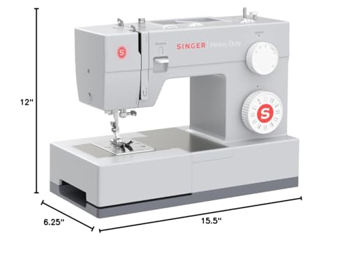 SINGER Heavy Duty 4423 High Speed Sewing Machine with Accessory Kit | Strong Motor With Enhanced Piercing Power, 97 Stitch Applications