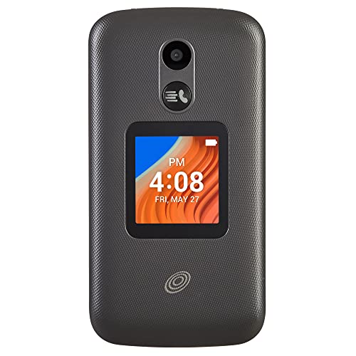 Tracfone TCL Flip 2, 16GB, Black - Prepaid Feature Phone (Locked)