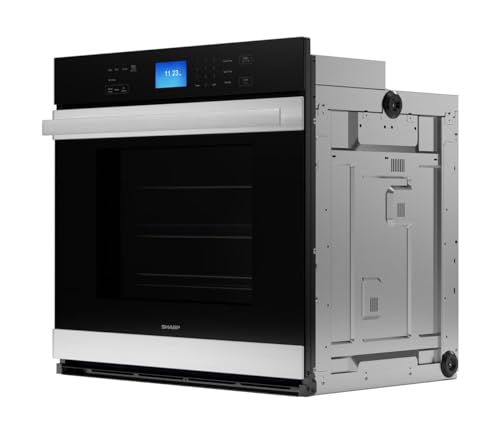 Sharp European Convection Built-In Single Wall Oven Stainless Steel cooking oven