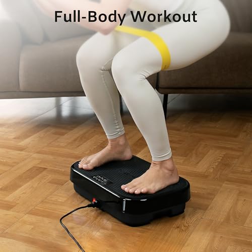 TheNeat Vibration Plate Exercise Machine, Whole Body Workout Vibration Fitness Platform, 330 Lbs Capacity