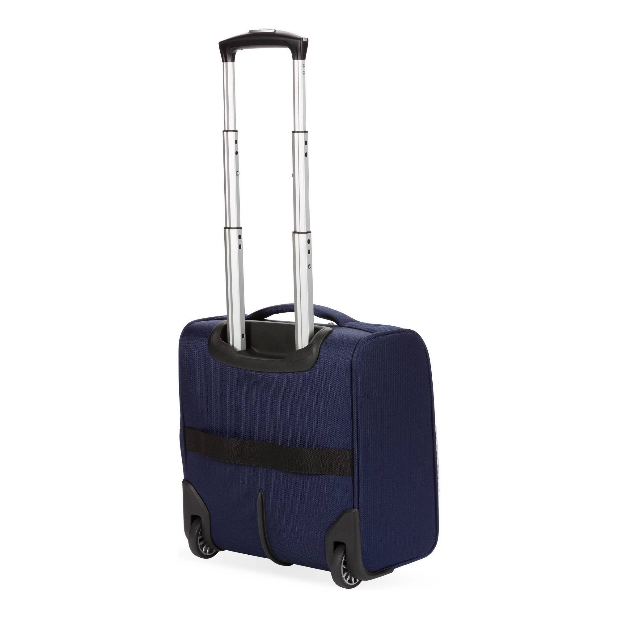 Swissgear 16x22 Checklite Underseat Carry on Suitcase - Navy, Blue