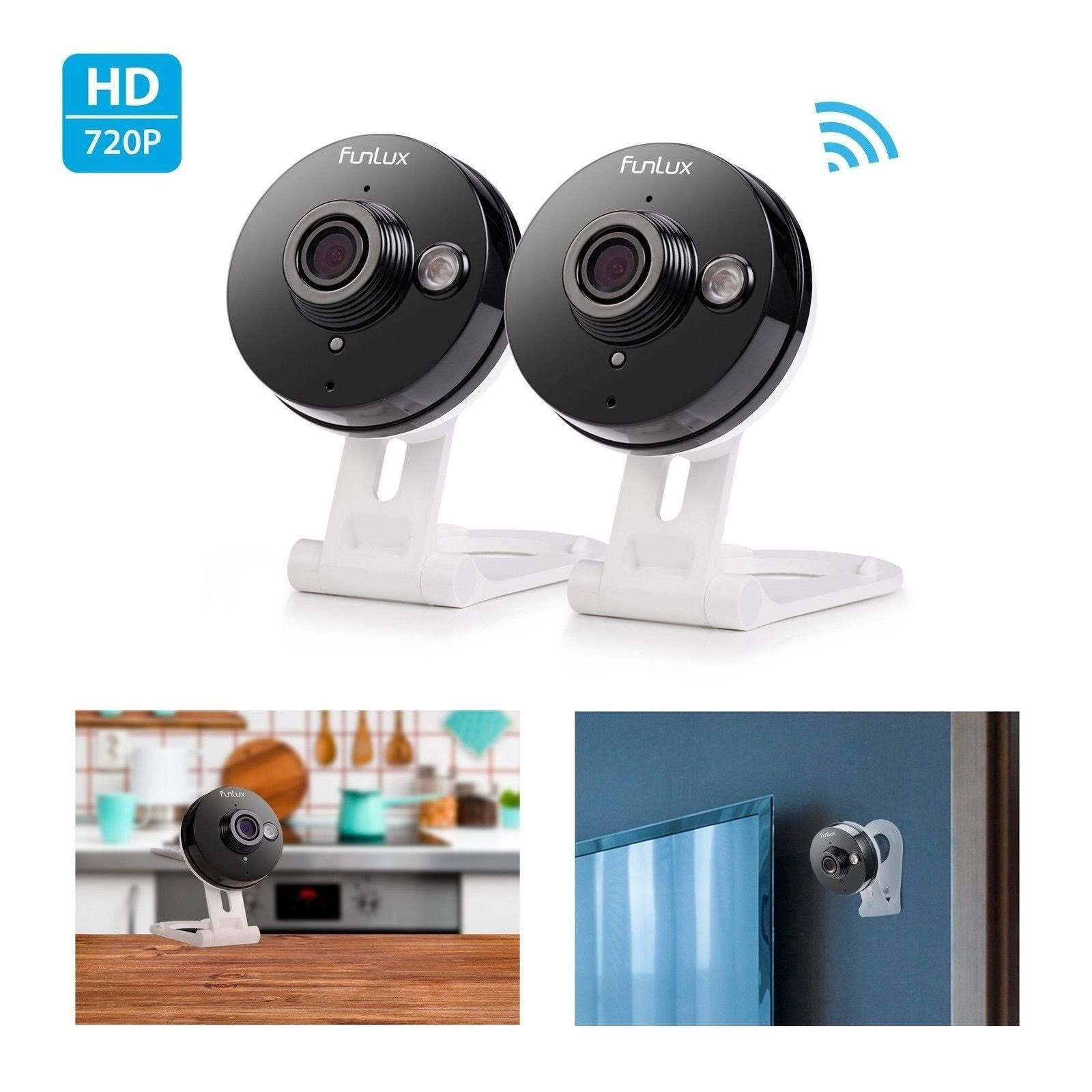 Funlux 720p HD Wireless Smart Home Day Night Security Surveillance Camera 2