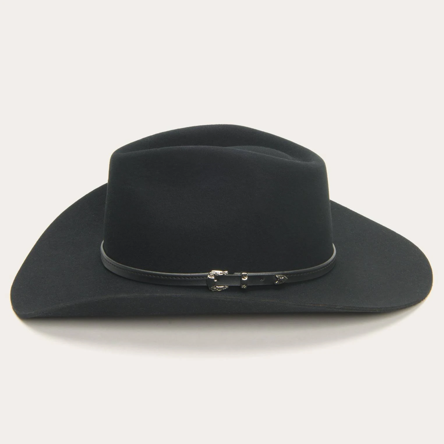 Stetson Black Seneca 4X Buffalo Fur Hat