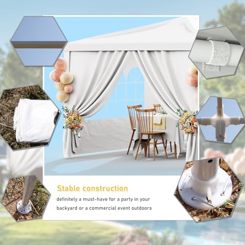 Outdoor Party Tent 10x30 Black Tents for Parties