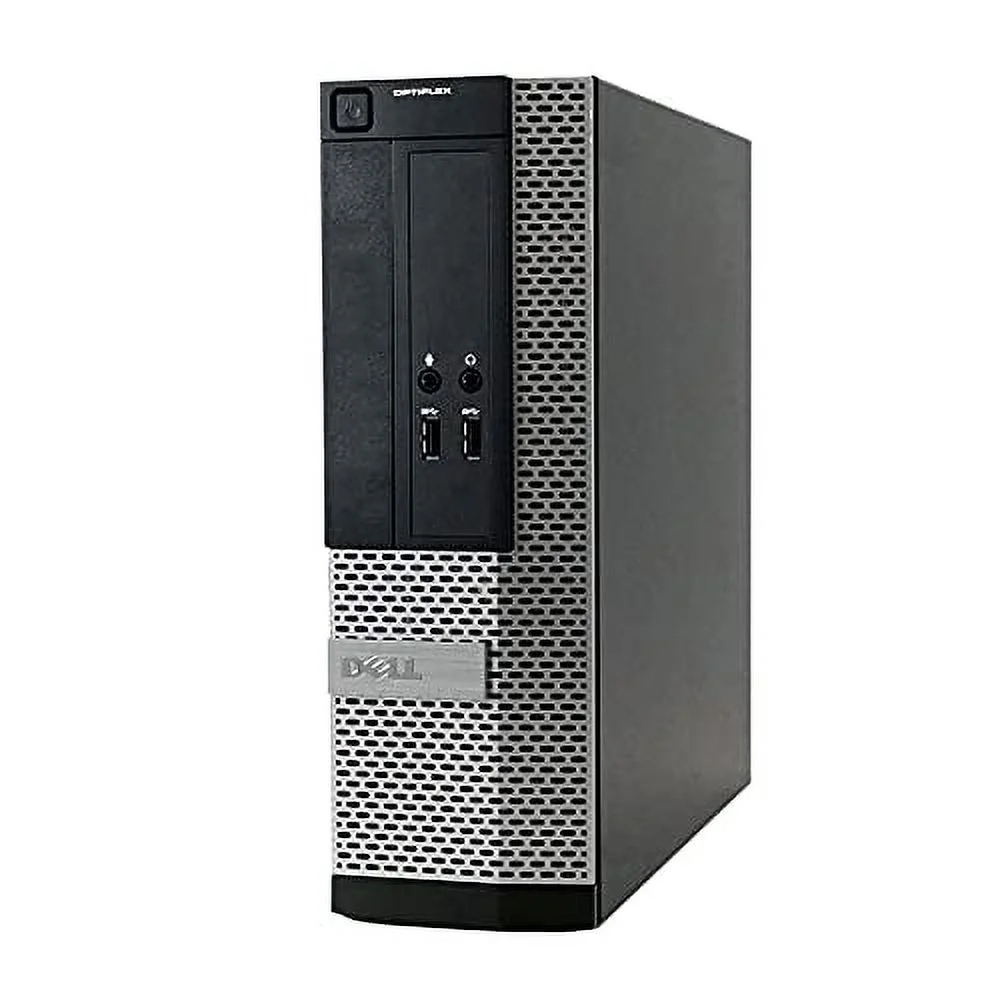 Pre-Owned Dell Optiplex 3020 Business Desktop Computer with 20-inch Screen (Intel Quad Core i5 up to 3.4GHz Processor), 16GB RAM, 512GB SSD