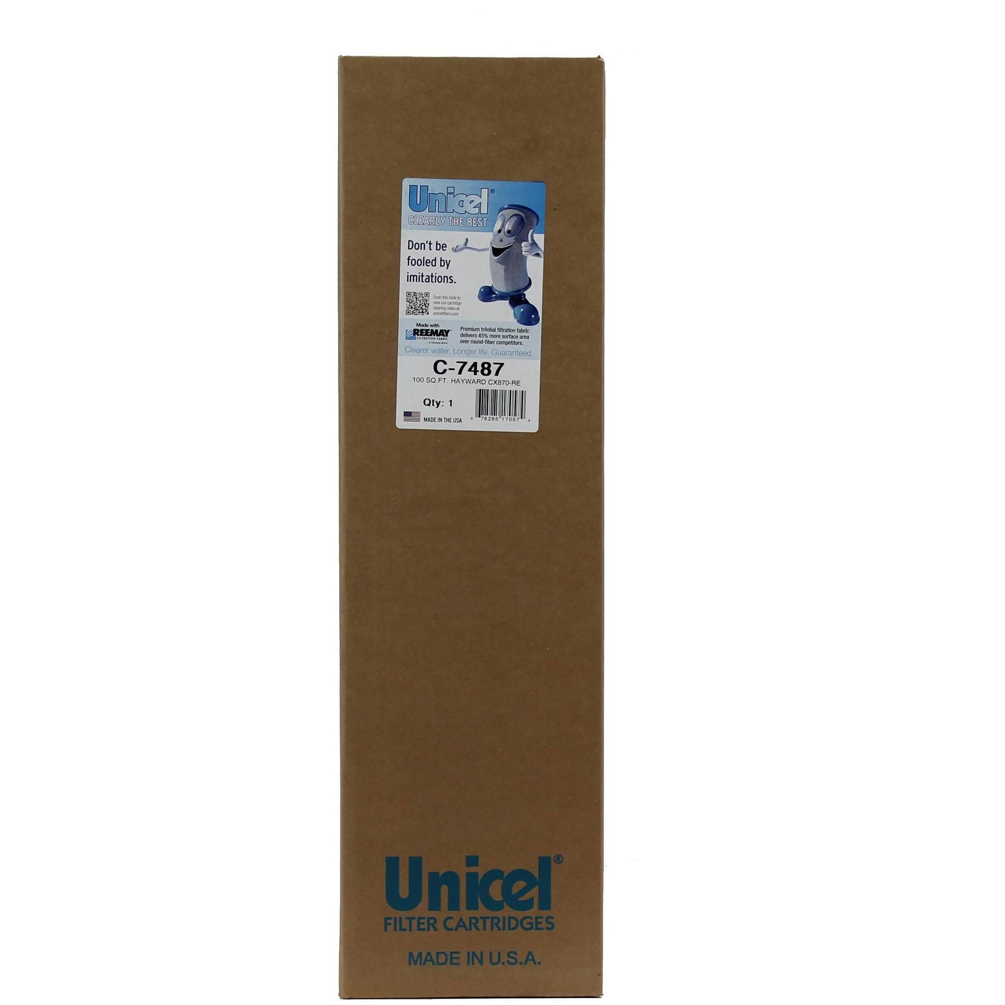 Unicel C-7487 Swimming Pool 100 Sq. ft. Replacement Filter Cartridge (4 Pack)