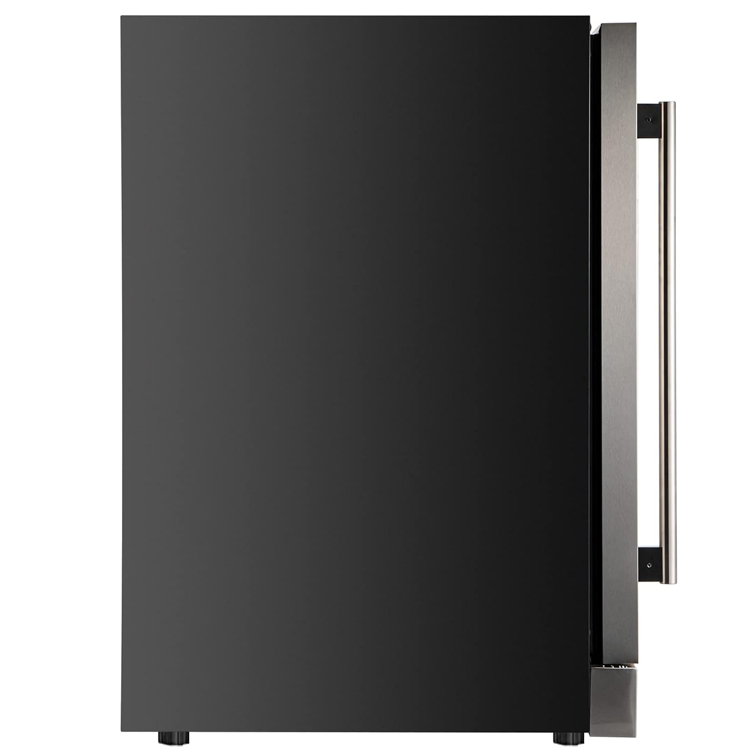 VEVOR 24'' Built-in Beverage Cooler, 5.3 cu.ft. Stainless Steel Beverage Refrigerator w/Embraco Compressor