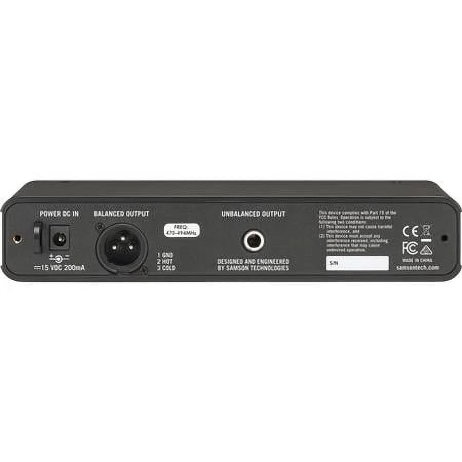 Samson Concert 88x Wireless Headset Microphone System (K: 470 to 494 MHz)