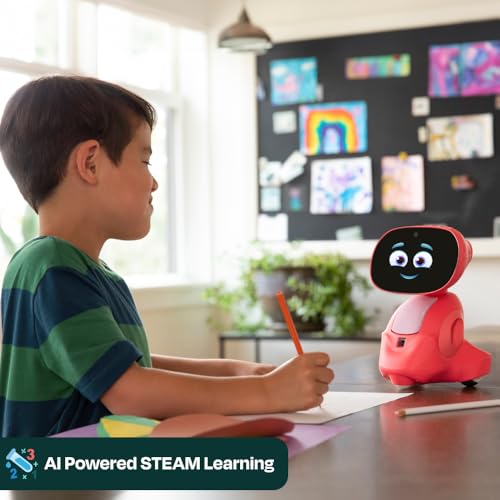 Miko 3 AI Robot for Kids &ndash; Smart Educational & STEAM Learning Robot with Interactive Apps, Games