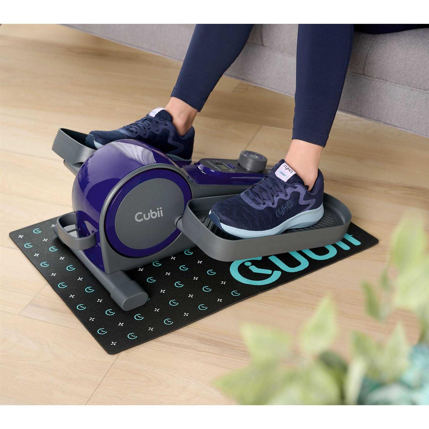 Cubii Groove Compact Seated Elliptical withMat - Sports Supplies Online Store