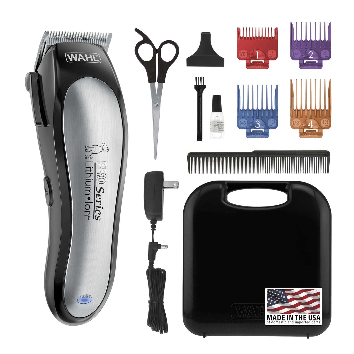 Wahl Lithium Ion Pro Series Cordless Animal Clippers – Rechargeable - Pet Supplies online store
