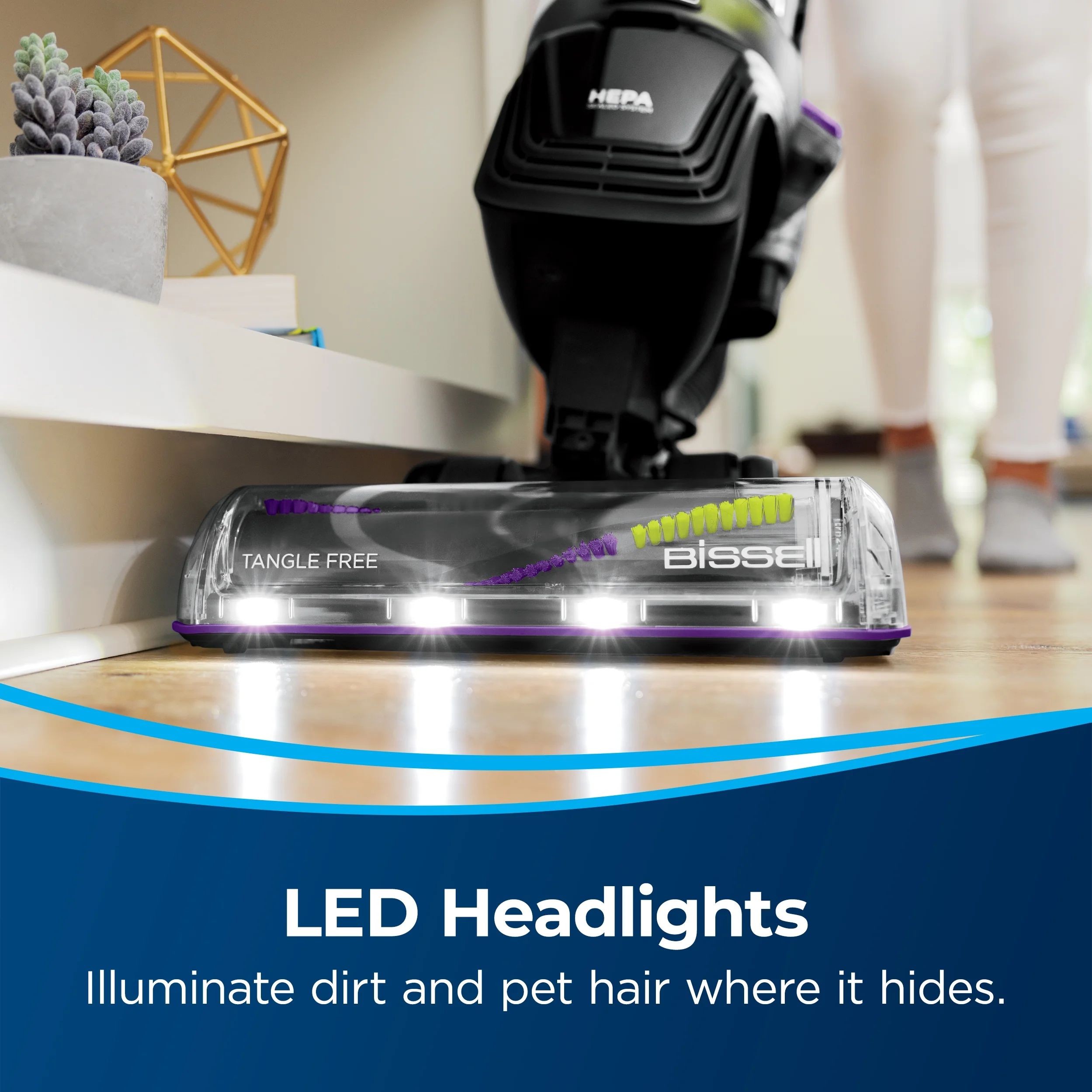 BISSELL PowerLifter Pet Rewind Bagless Upright Vacuum 3404