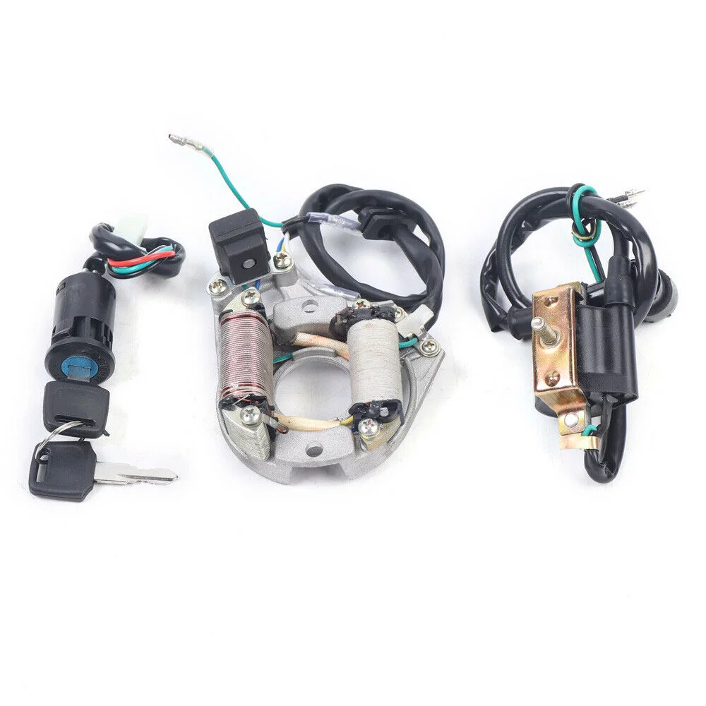 YIYIBYUS 125cc Engine Motor with Reverse 4-Stroke Electric Start Horizontal Semi-Auto Motor Go Kart ATV Quad Dirt Bike Buggy - Radiant Selections