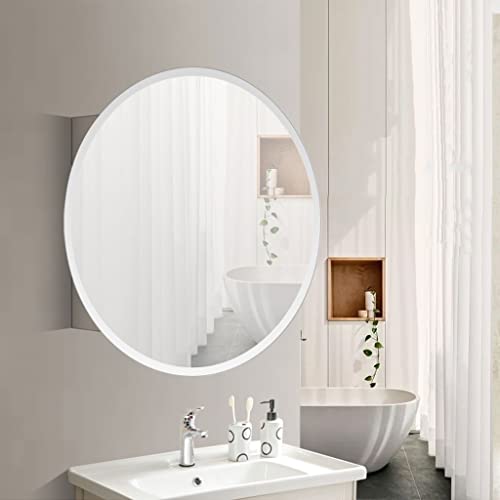 Round Bathroom Mirror Cabinet, Bathroom Wall Storage Cabinet Mirror Medicine Cabinet, Medicine Cabinets for Bathroom with Mirror