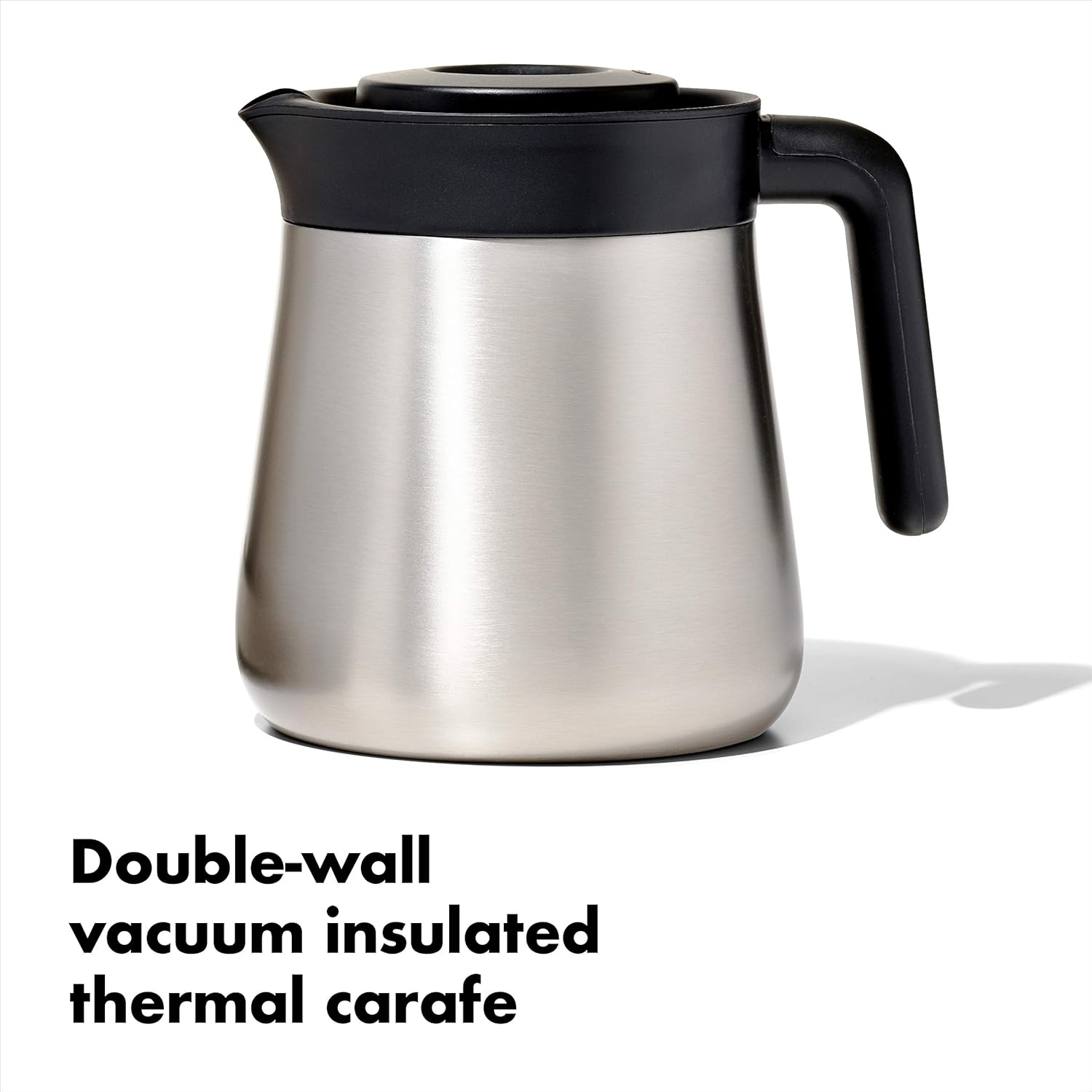 OXO Brew 8 Cup Coffee Maker, Stainless Steel & Brew Conical Burr Coffee Grinder