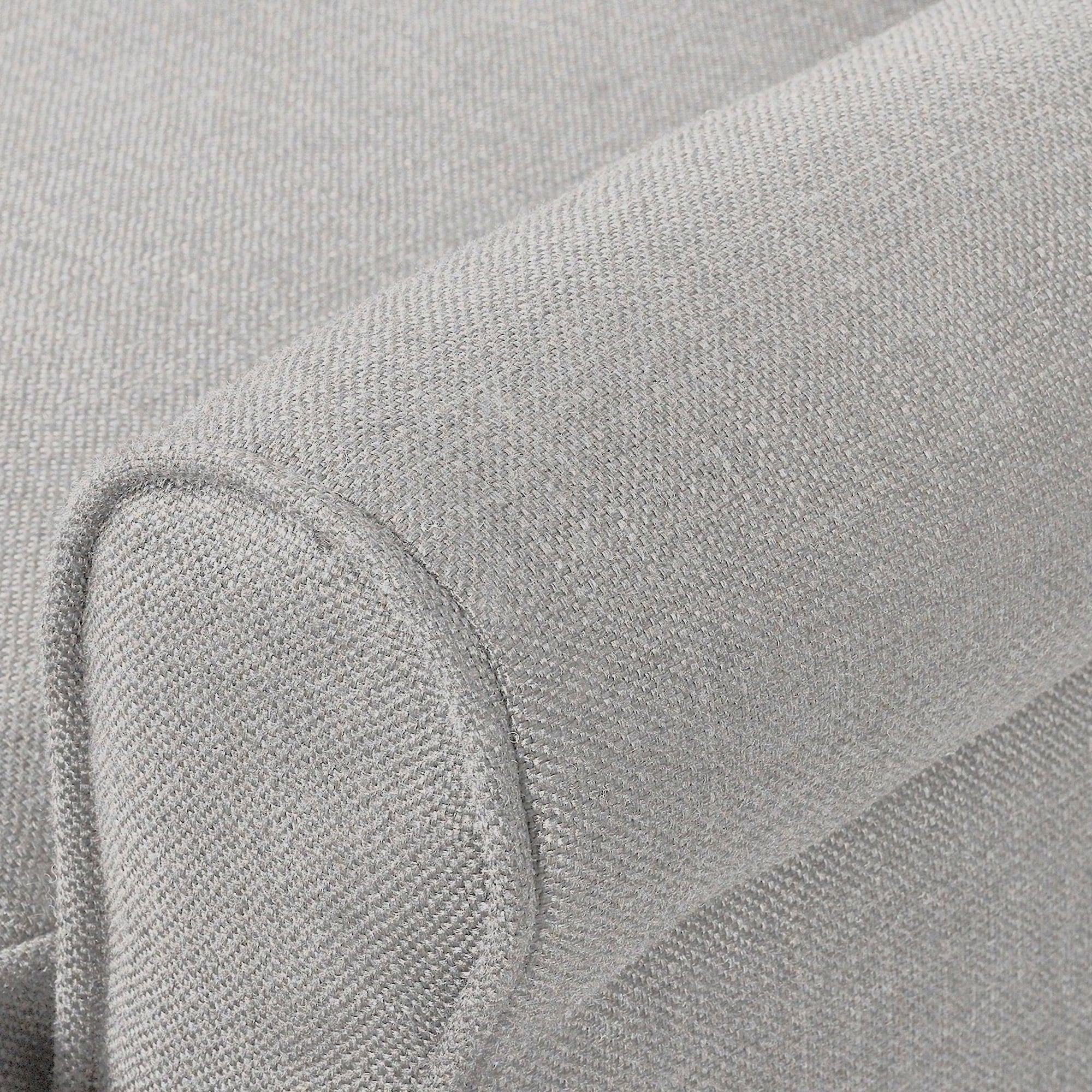 Serta Copenhagen Traditional Rolled Arm 73-inch Sofa, Pebble Gray Fabric