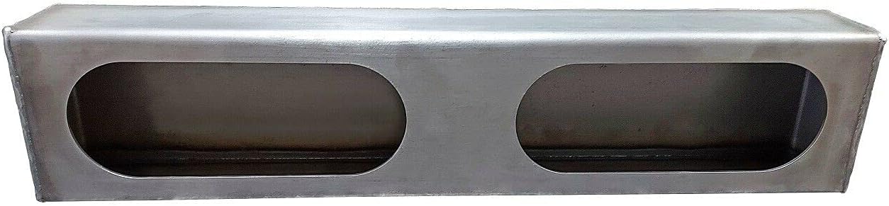 Light Box, Double 6 Oval, SET of (2), Steel, for Truck or Trailer, Star Fabrication, 1044 Pack of 2