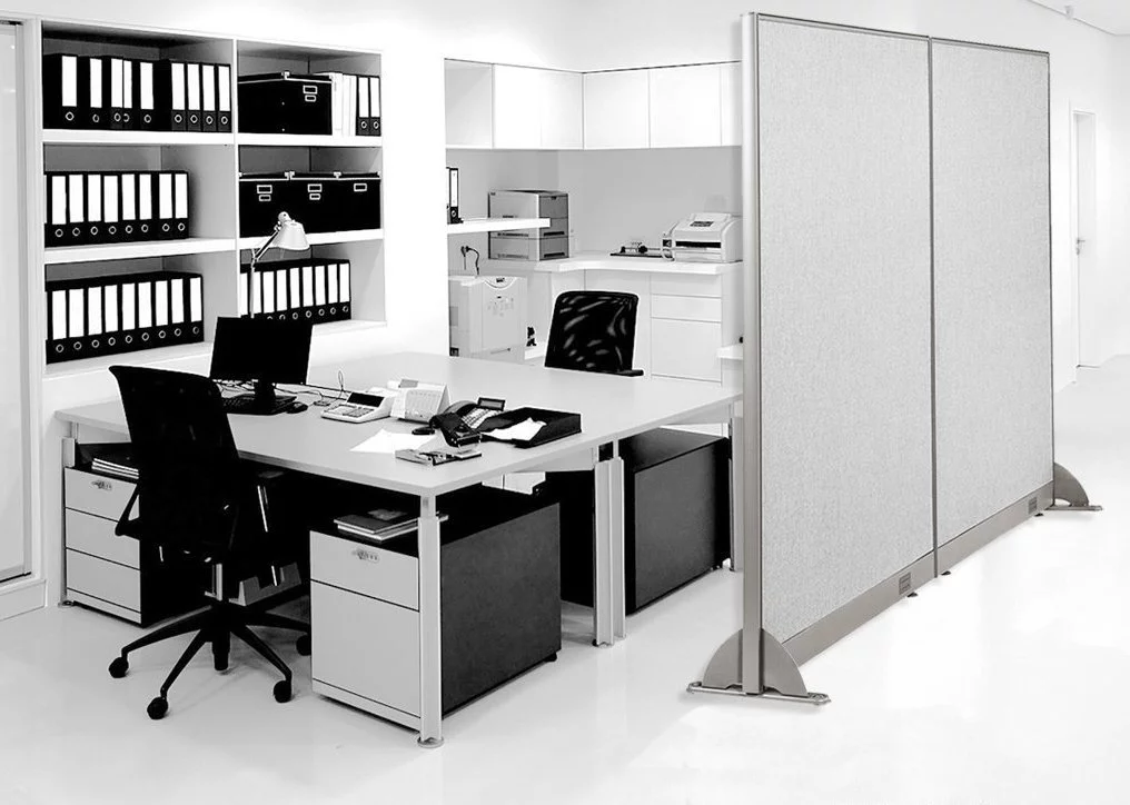 GOF Office Freestanding Partition 24W X 72H Room divider Wall divider Wall panel Office Wall