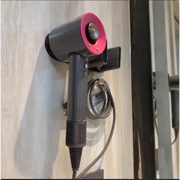 Dyson Ion Hair dryer, 1800W professional hair dryer (with powerful AC motor), anion technology, 3 hot 2 cold, 2 nozzles and 1 diffuser