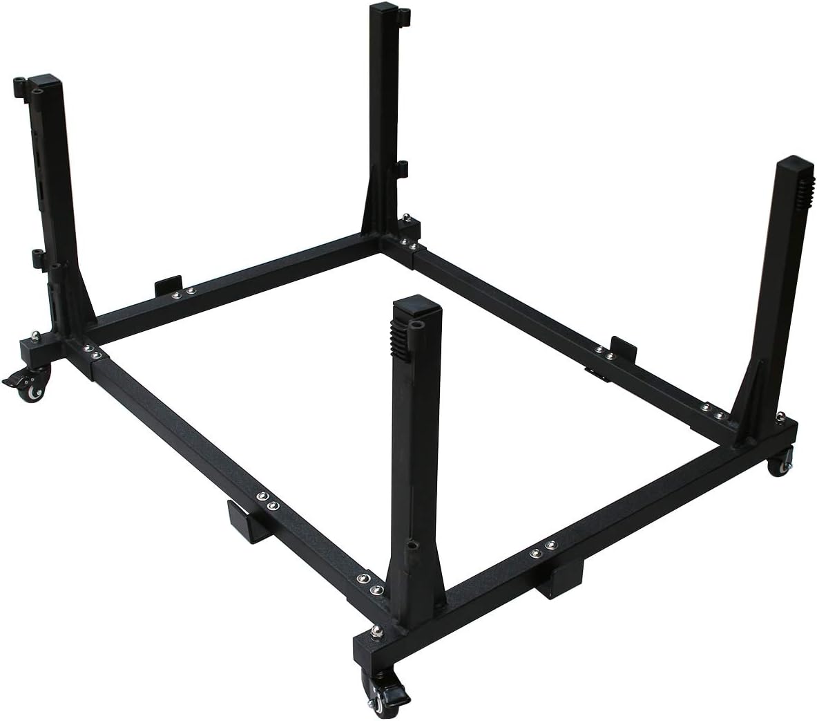 POFENZE Movable 4 Door Hanger Cart Sliding Door Storage Rack for Jeep Wrangler JK JL Gladiator JT 2007-2022