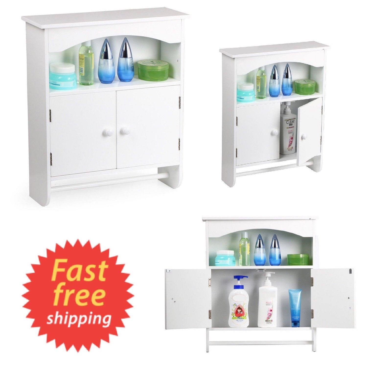 Zenna Home Cottage, Wall Cabinet, White