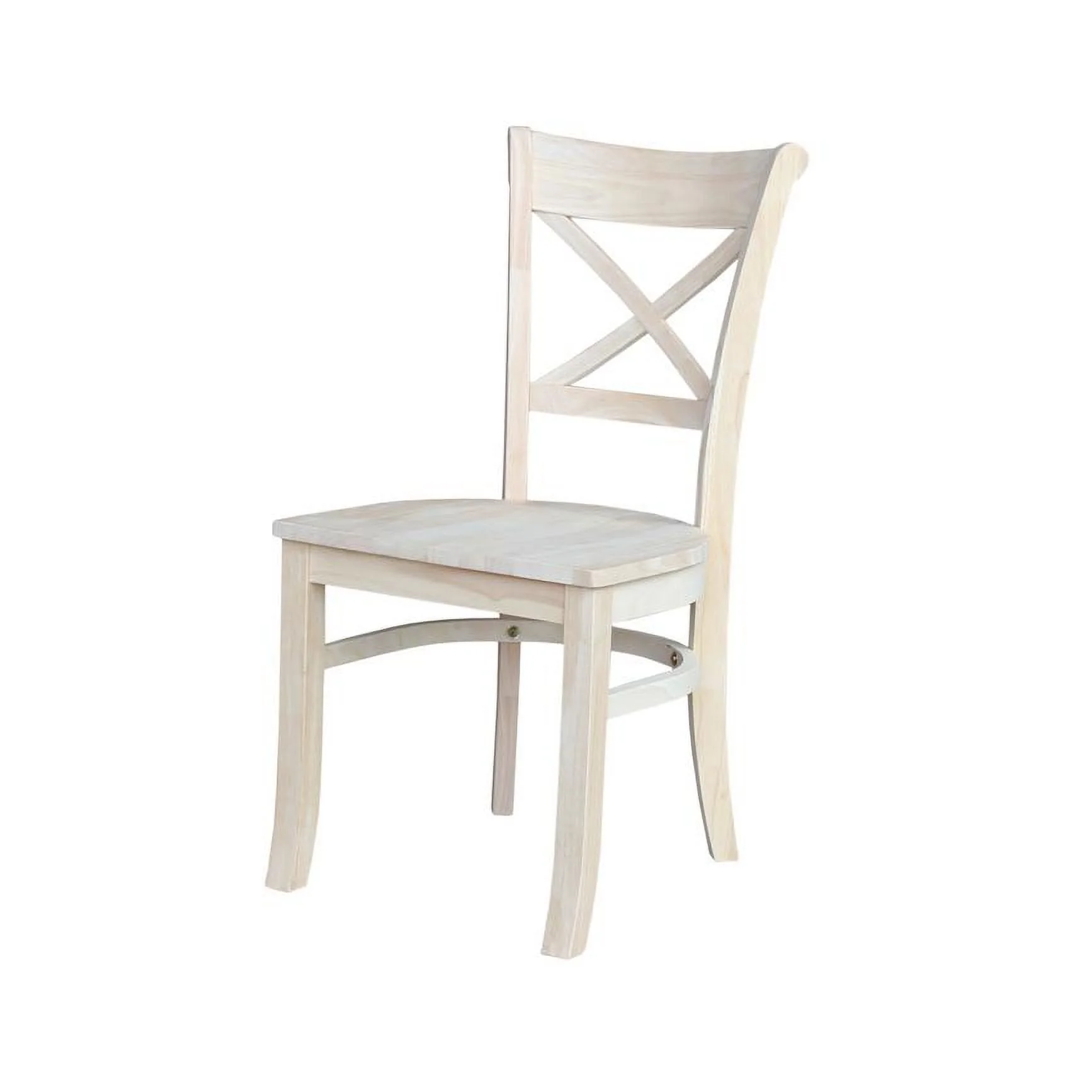 Set of Two Charlotte X-Back Chairs