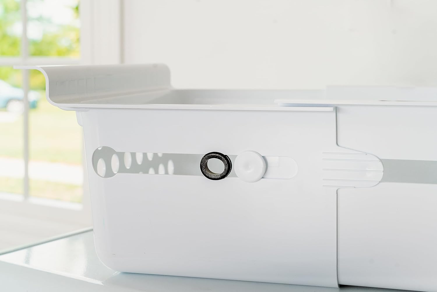 Large Universal Expandable Chest Freezer Basket. Heavy Duty Organizer For 15+ Cu Ft Deep Freezers. PLEASE MEASURE BEFORE ORDERING. Now With Basket