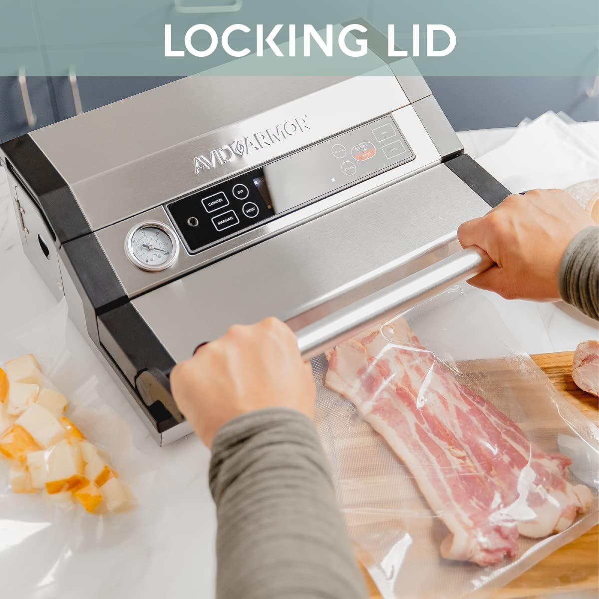 Avid Armor - Vacuum Sealer Machine A420, Vacuum Food Sealer for Foods, Meat Sealers Vacuum Packing Machine