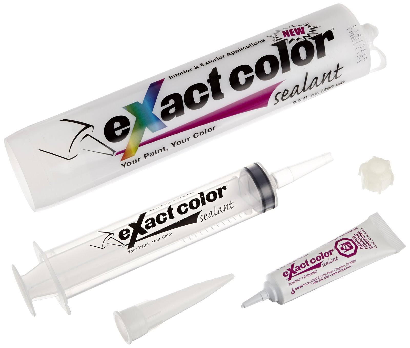 Sashco 12005 Caulk Exact Color Sealant, Contractor Pack