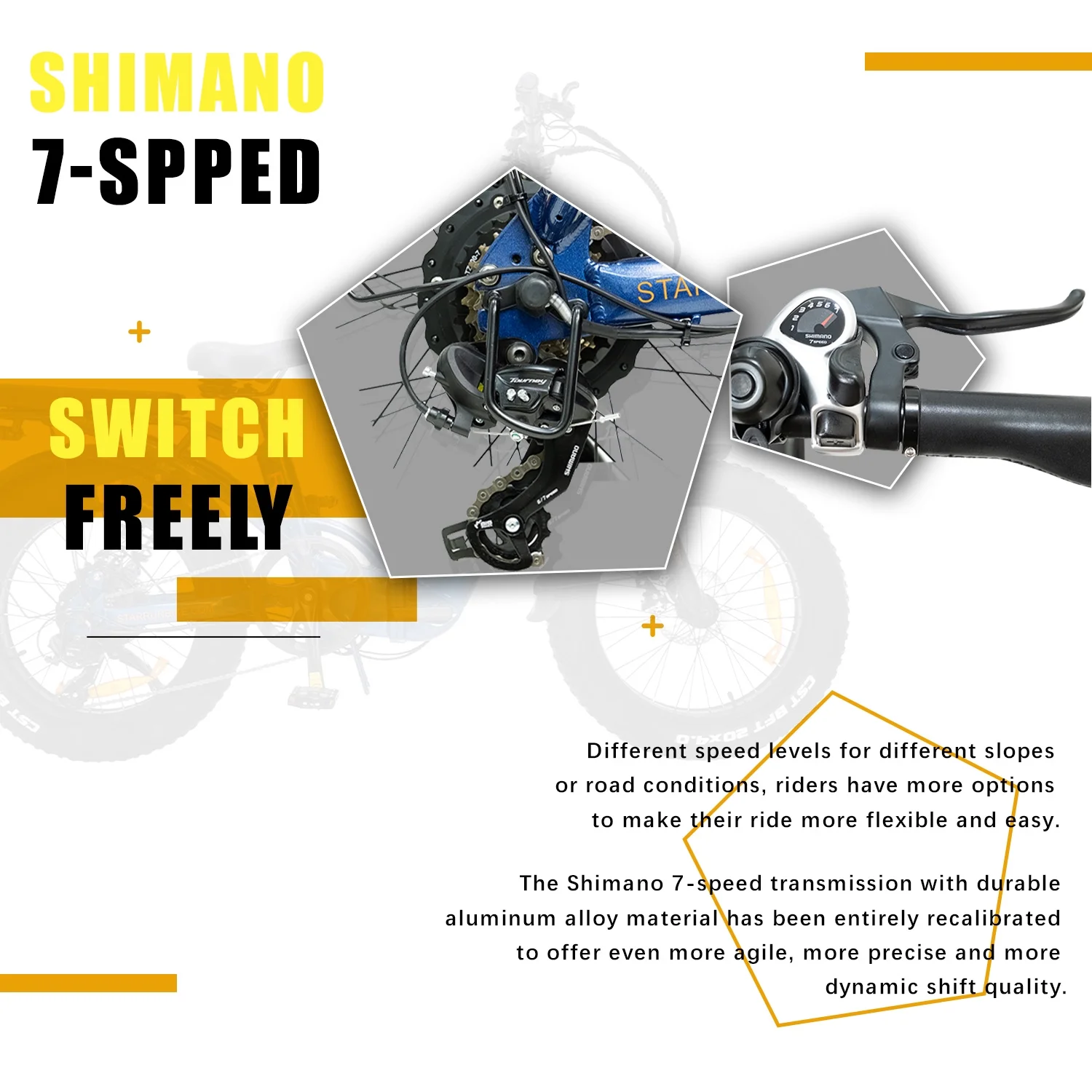 Foldable Electric Bike, Up to 20mph & 48V 20AH Removable Battery & Full Suspension Electric Bicycle for Adults, 20''×4.0'' Electric Bike Fat Tire