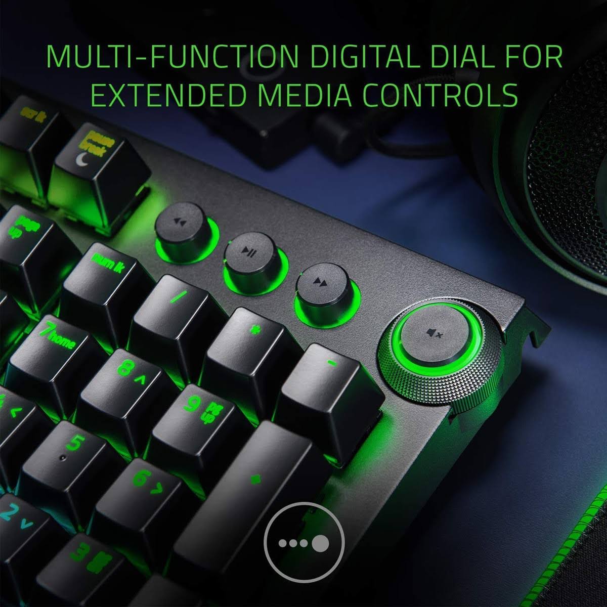 Razer BlackWidow Elite Mechanical Gaming Keyboard - Green Mechanical Switches