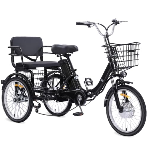 Adult Electric Tricycle Adult Tricycle 3 Wheel Bikes Adults Electric Three Wheel Bike - Radiant Selections