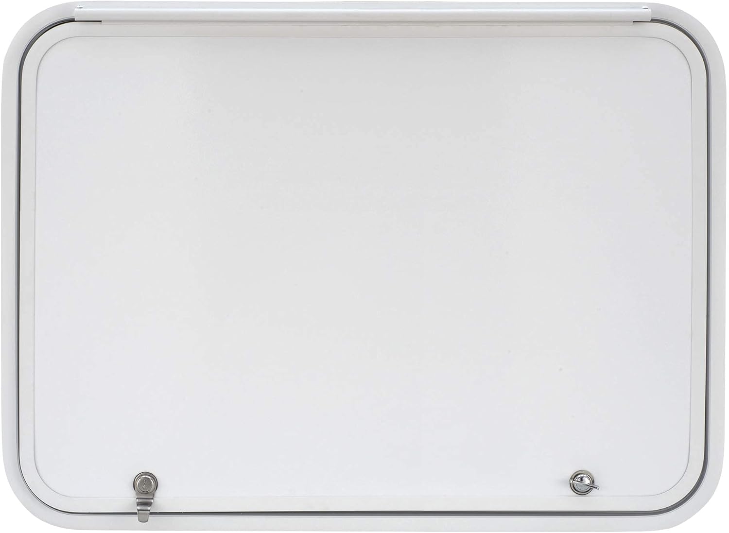 RecPro RV Baggage Door 36 Wide x 24 High with Rounded Corners for RVs| Compartment Storage Doors with Top Hinge for Campers | Trailer Compartment