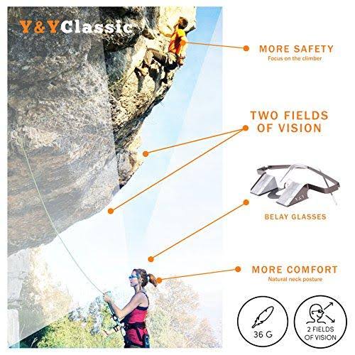 Yu0026Y - Belay Glasses Classic Sapphire Blue