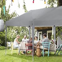 COBIZI Canopy 10x20 Pop Up Canopy Tent with 6 Sidewalls Party Tents for Parties Weddings Backyard Waterproof Canopy Outdoor Commercial Canopy Event