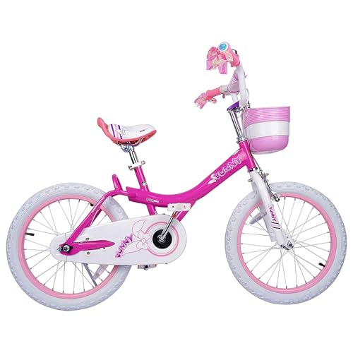 Royalbaby Princess Girls Kids Bike 12 14 16 18 20 Inch Children Bicycle with Basket for Age 3-12 Years