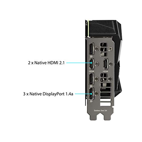 ASUS KO NVIDIA GeForce RTX 3070 V2 OC Edition Gaming Graphics Card (PCIe 4.0, 8GB GDDR6 Memory, LHR, HDMI 2.1, DisplayPort 1.4a