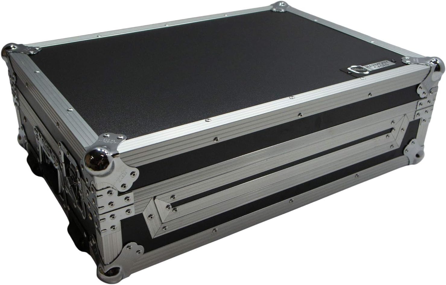 Harmony HCXDJRRLT Flight Angle Glide Laptop Stand DJ 1U Rack Case Compatible with Pioneer XDJ-RR