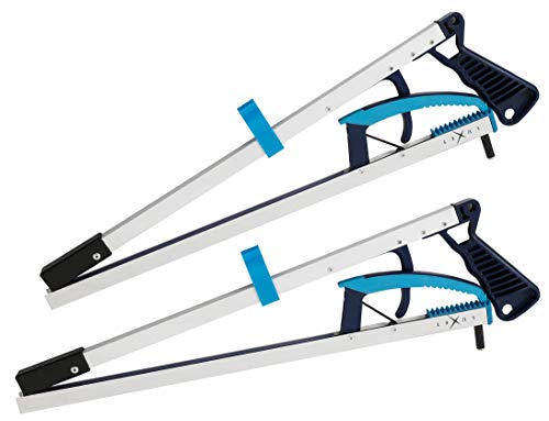 Grabber Reacher Tool 32 Inch Pick Up Stick - Strong Grip - Magnetic Tip - Claw Trash Picker Grabbers for Elderly Grab it Reaching Tool Grippers