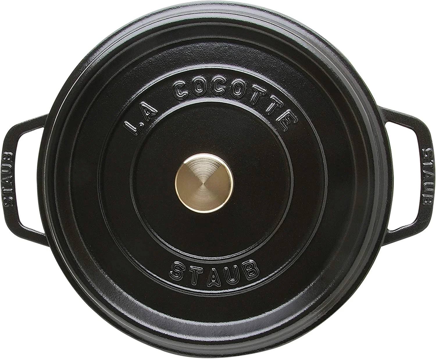 Cast Iron Dutch Oven 5-qt Tall Cocotte  Made in France  Serves 5-6  Matte Black