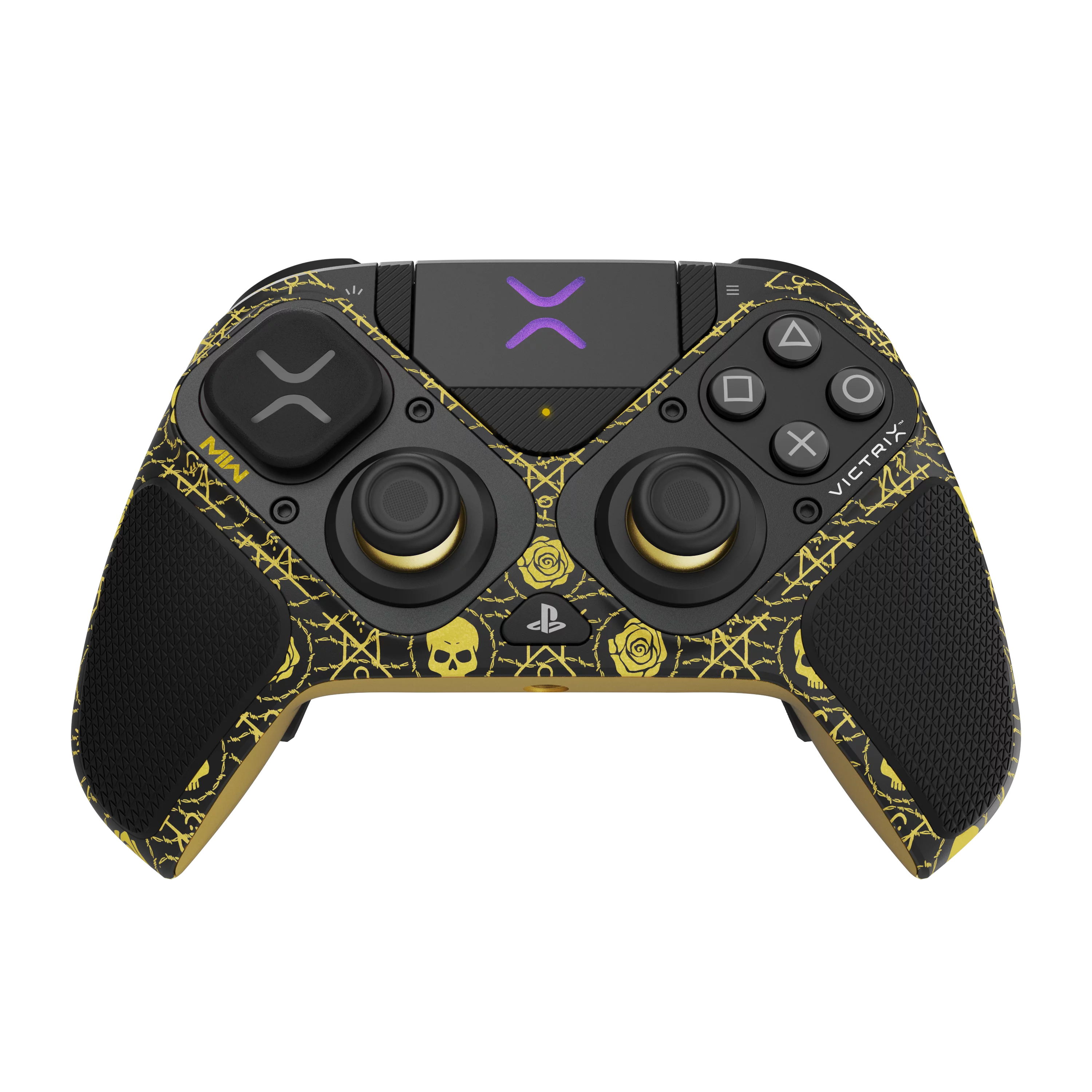 Call of Duty Modern Warfare 2 Victrix Pro BFG Wireless PlayStation 5 Controller for PS4/PS5/PC - COD MW2 Las Almas Golden Cartel Edition