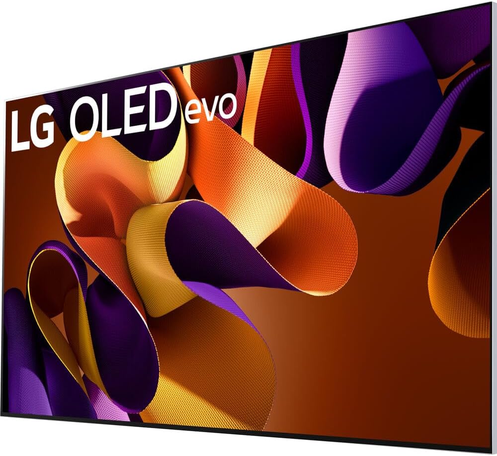 LG OLED83G4WUA 83 Inch OLED evo G4 Series Smart TV 4K HDR (2024) Bundle with 2 YR CPS Enhanced Protection Pack - Smart Home Appliances