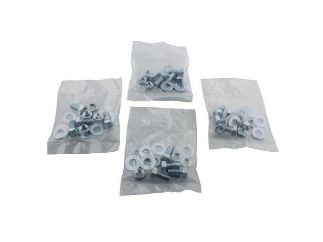 DCT Heavy-Duty Retractable Workbench Swivel Caster Wheels with Bracket 4-Pack