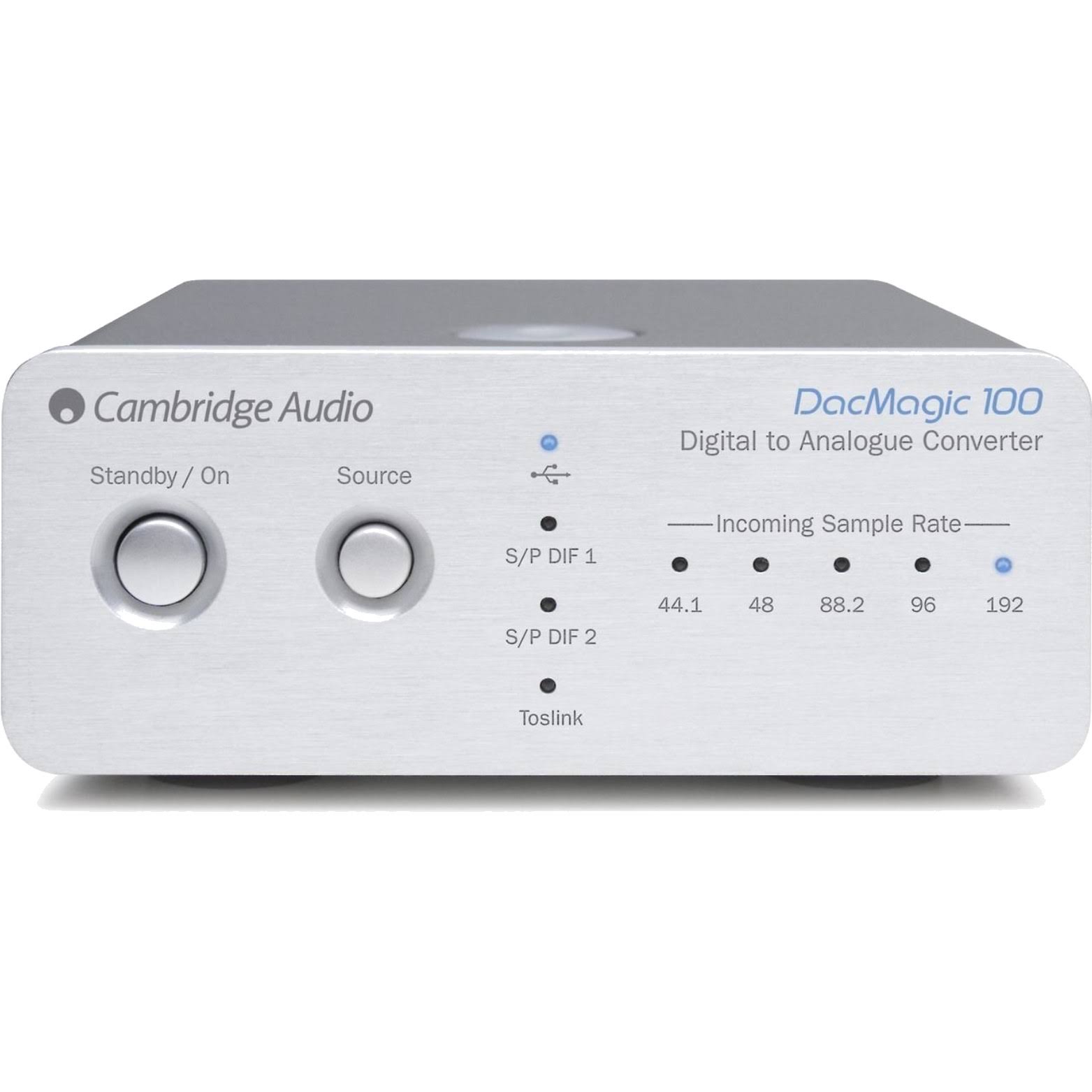 Cambridge Audio DacMagic 100 Digital to Analogue Converter, Silver